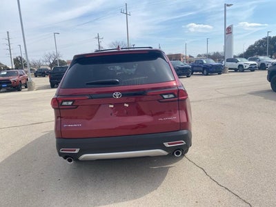 2026 Toyota Grand Highlander Hybrid MAX Platinum