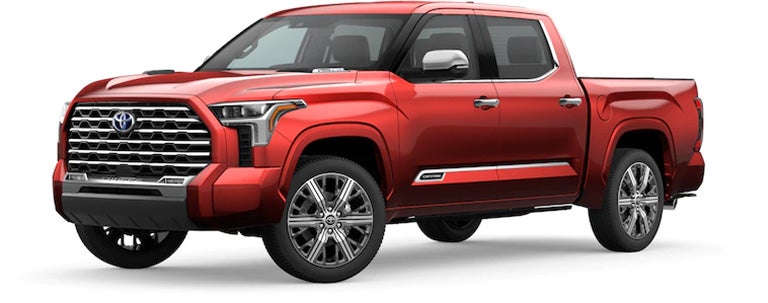 2022 Toyota Tundra Capstone in Supersonic Red | Bruner Toyota Early in Early TX