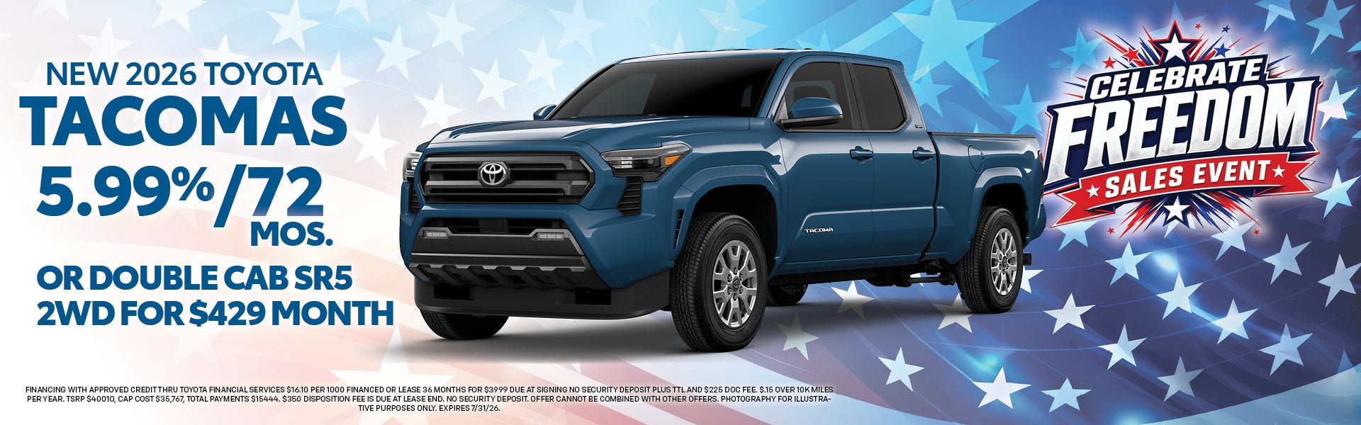 New 2026 Tacoma