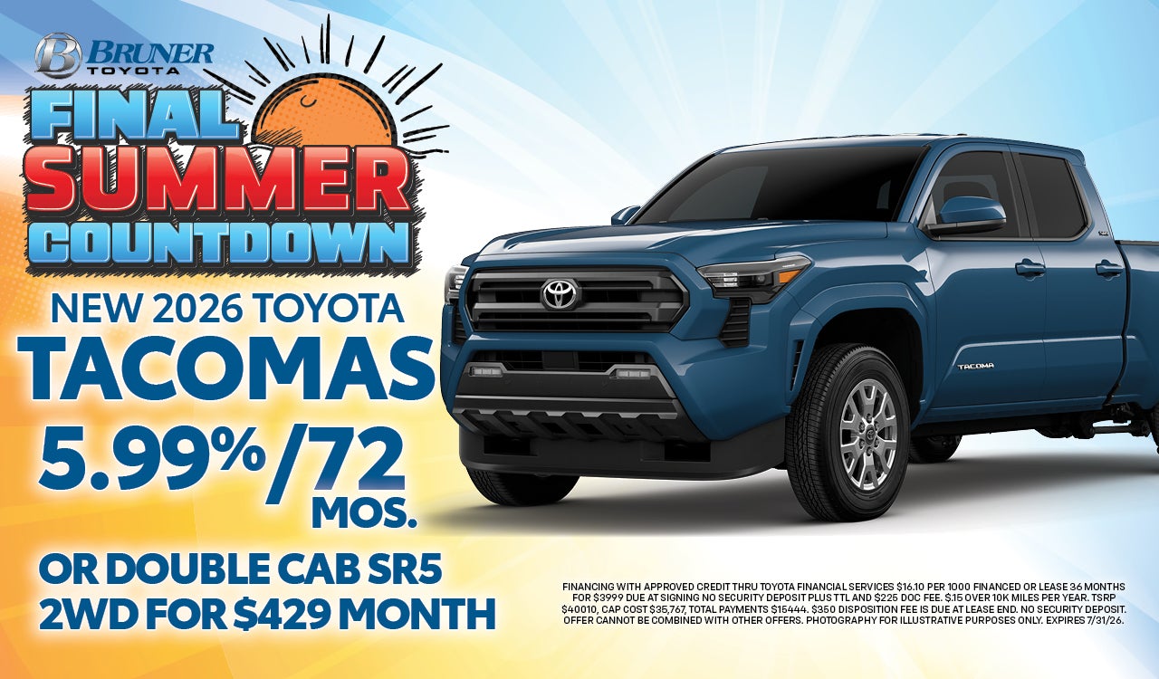 New 2026 Tacoma