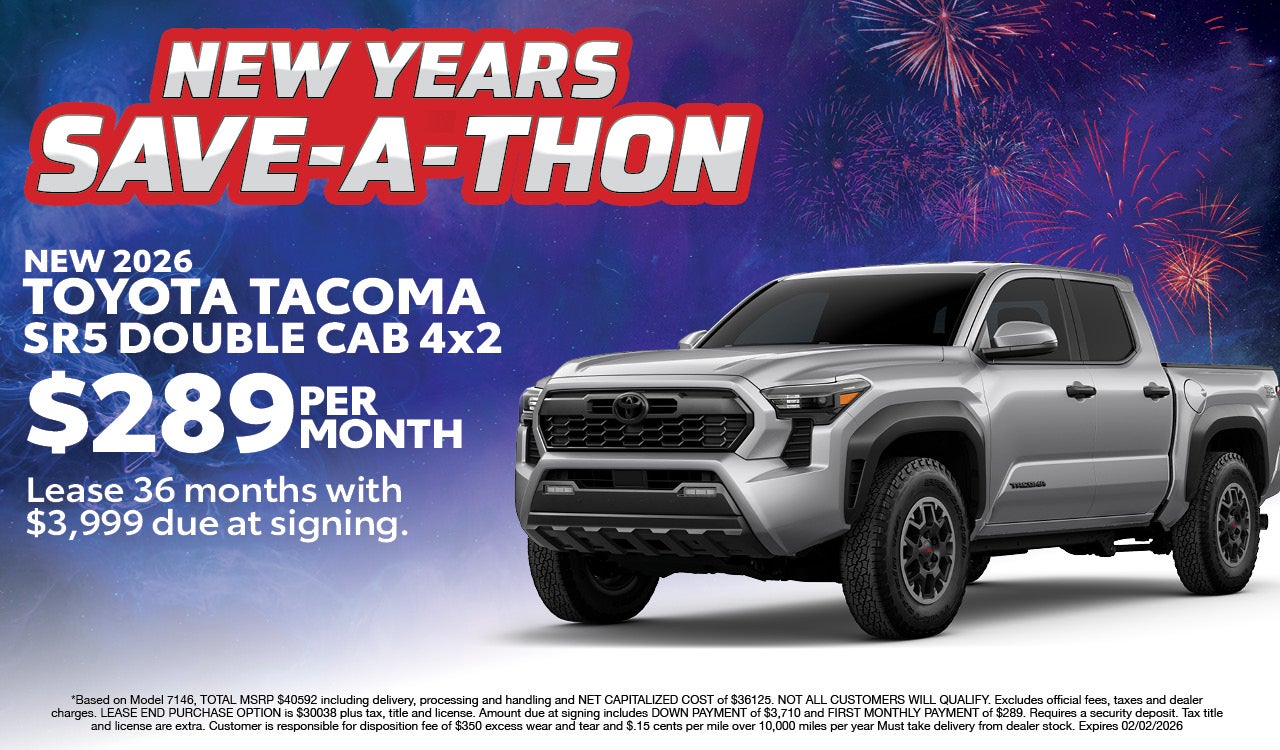 New 2026 Tacoma SR5 Double Cab