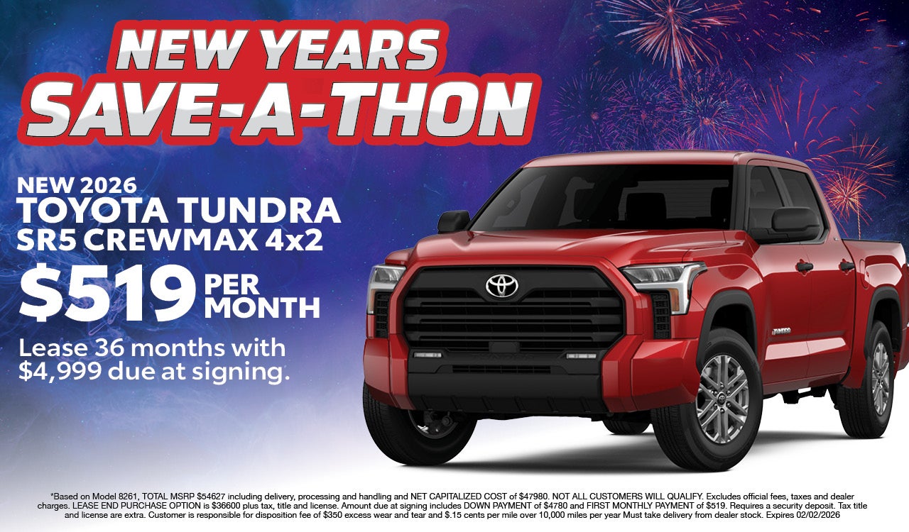 New 2026 Tundra SR5 Crewmax