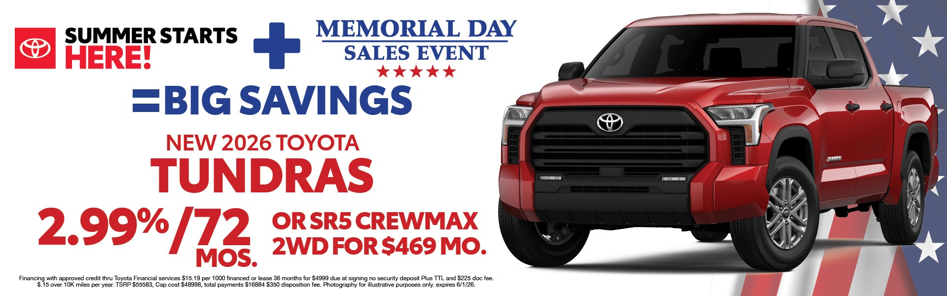 New 2026 Tundras
